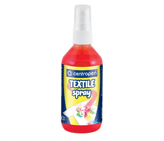 Barva na textil Centropen 1139 sprej 110ml, červená