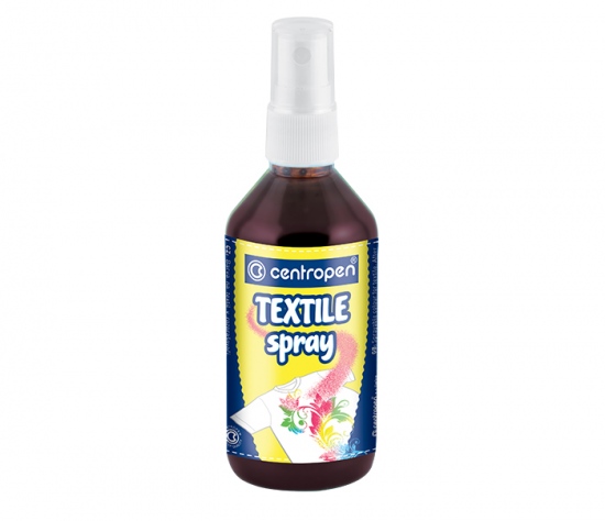 Barva na textil Centropen 1139 sprej 110ml, hnědá