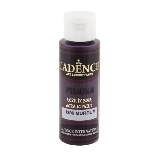 Akrylová barva Cadence Premium 70 ml - plum fialová švestková