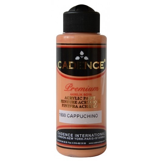 Akrylová barva Cadence Premium 70 ml - capuccino hnědá kapučíno