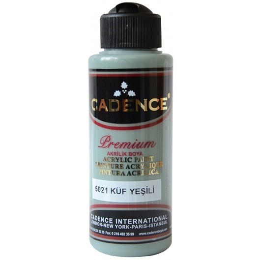 Akrylová barva Cadence Premium 70 ml - mold green zelená mechová