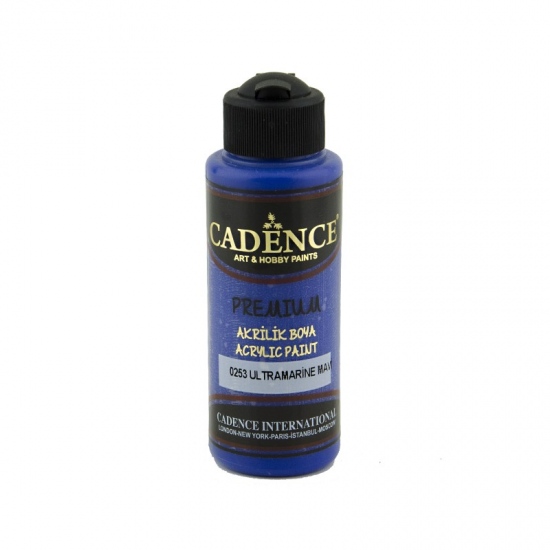 Akrylová barva Cadence Premium 120 ml - ultramarine modrá ultramarín