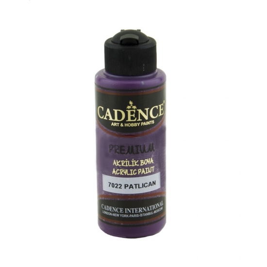 Akrylová barva Cadence Premium 120 ml - aubergine fialová lilková