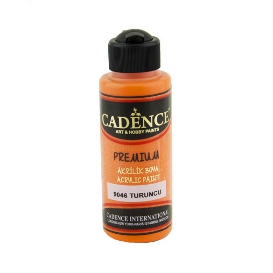 Akrylová barva Cadence Premium 120 ml - orange oranžová