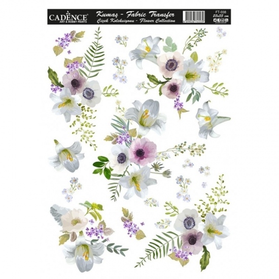 Nažehlovací nálepka 25x35 - sasanky