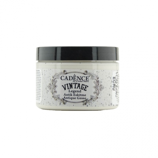 Kamínková barva Cadence Vintage Legend Antique gesso 150ml - ecru režná