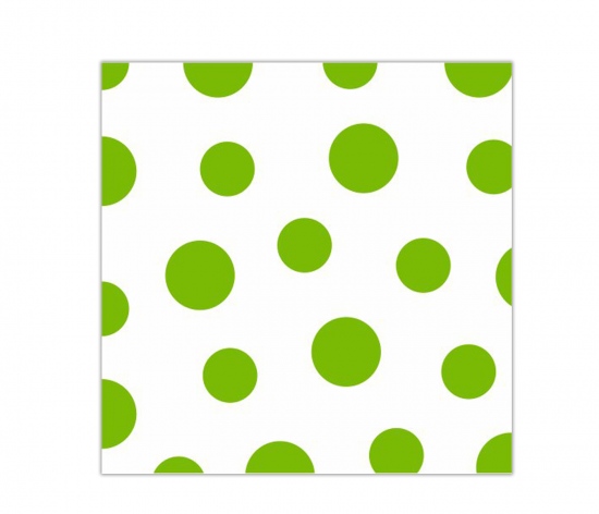 Ubrousky 1vr. Harmony tečka zelená