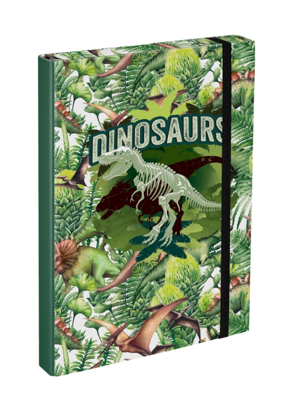 Baagl Desky na školní sešity A4 Dinosaurus