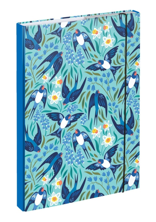 Baagl Desky na školní sešity A4 Vlaštovky