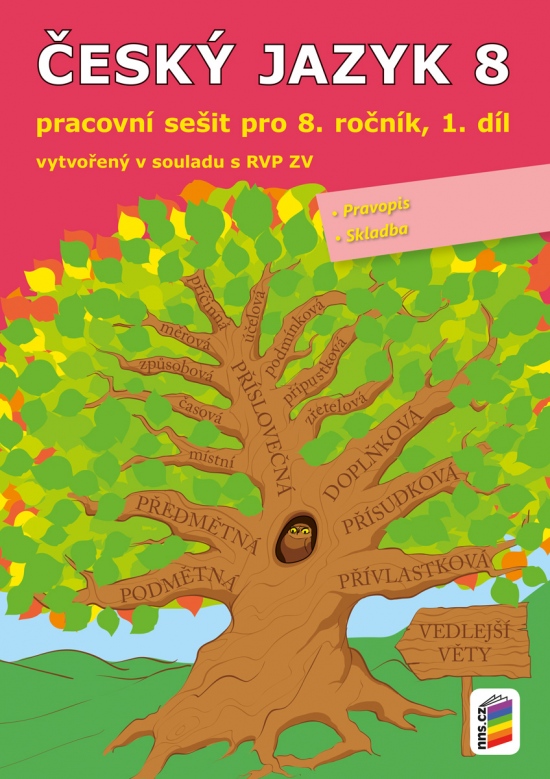 Český jazyk 8, 1. díl pracovní sešit (8-56)