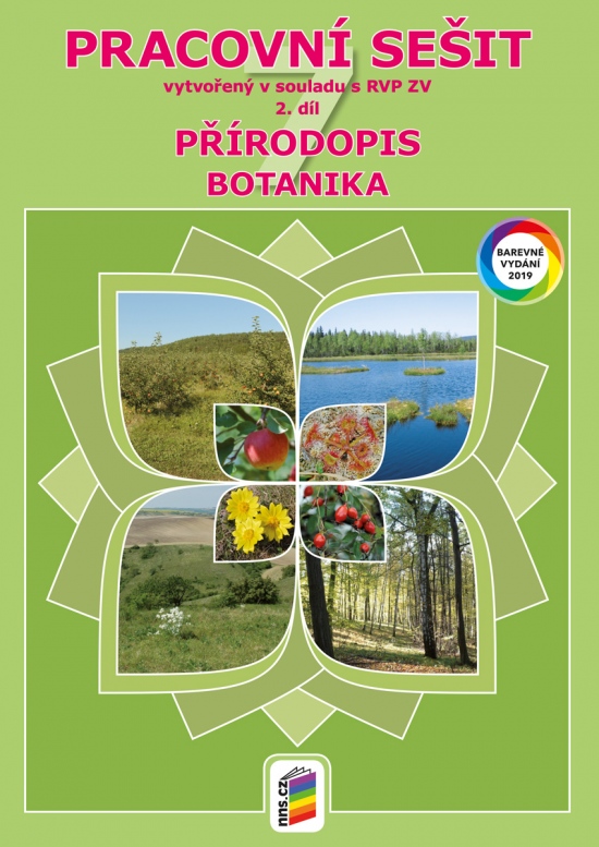 Přírodopis 7, 2. díl - Botanika barevný pracovní sešit (7-35)