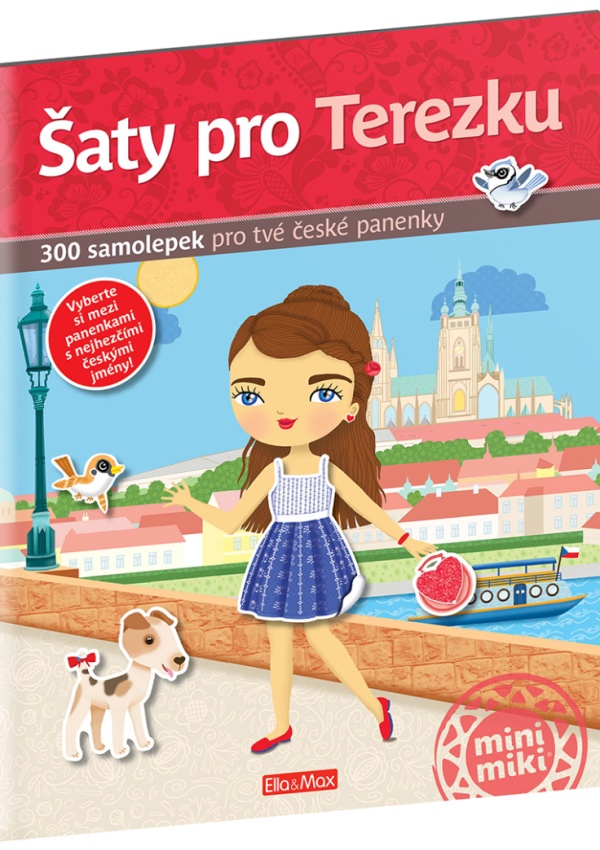 Levně Šaty pro Terezku Kniha samolepek