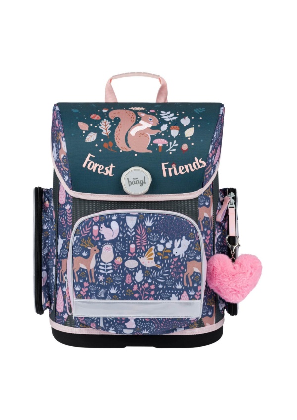 Baagl Školní aktovka ergo Veverka