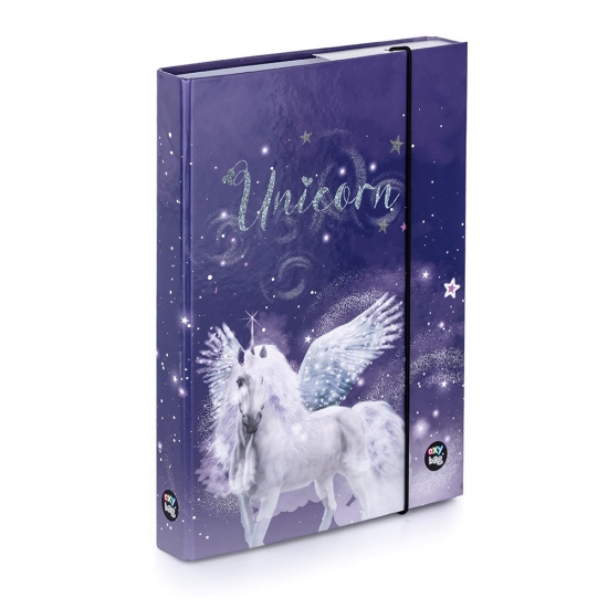 Levně Box na sešity A5 Unicorn-pegas