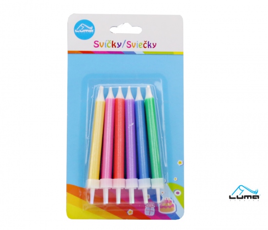 Svíčka 12ks, perleť Luma