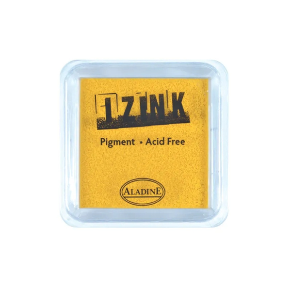 Levně Razítkovací polštářek AladineIZINK EMBOSSING - yellow žlutá