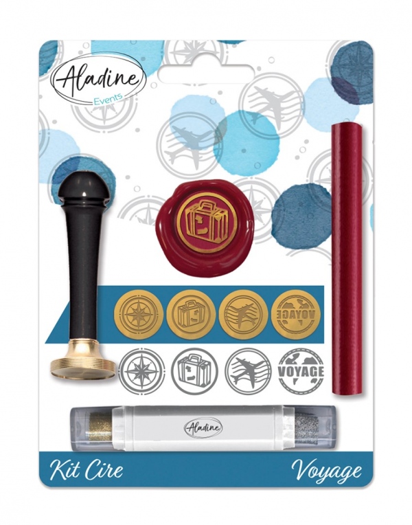 Pečetní sada Aladine - Cestovatelská