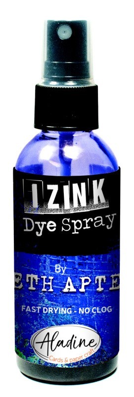 Akvarelový inkoust ve spreji Aladine kolekce Seth Apter 80 ml - outremer tmavě modrá