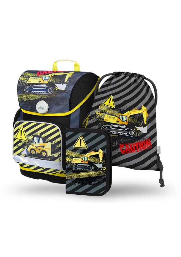 Baagl set 3 Ergo Bagr: aktovka, penál, sáček