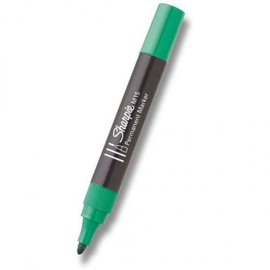 Permanentní popisovač Sharpie Marker M15 zelený