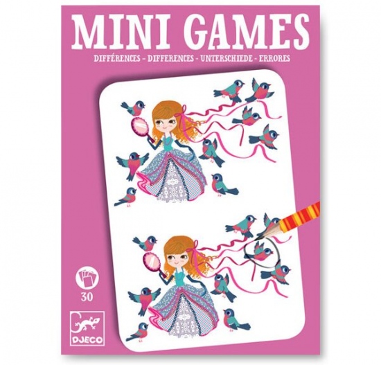 Mini hra Djeco - Hledej rozdíly s Léou
