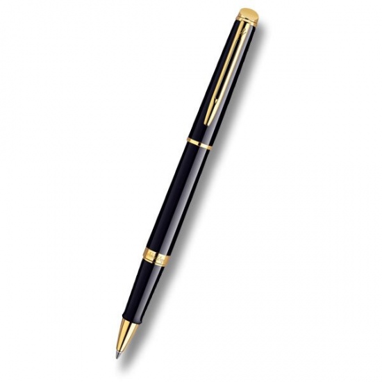 Levně Waterman Hémisphre Black Lacquer GT roller