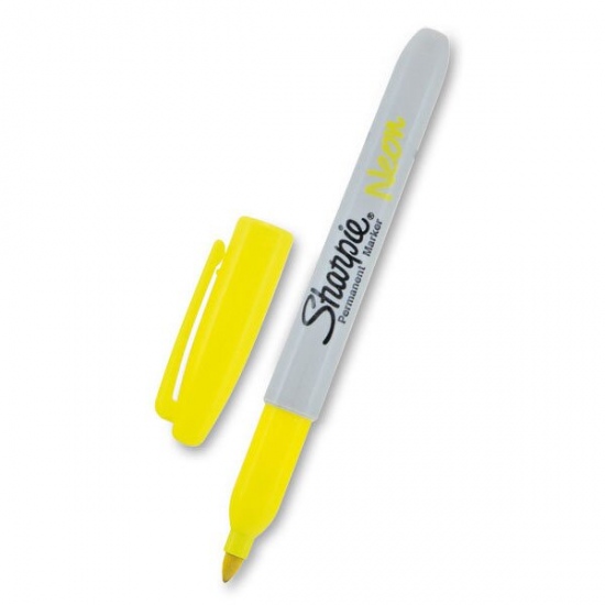 Permanentní popisovač Sharpie Neon žlutý