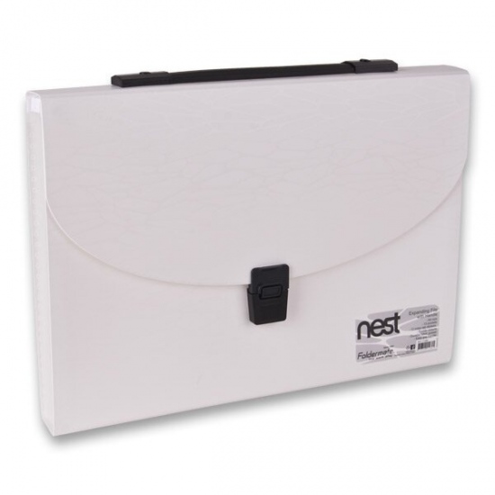 Aktovka na dokumenty FolderMate Nest bílá