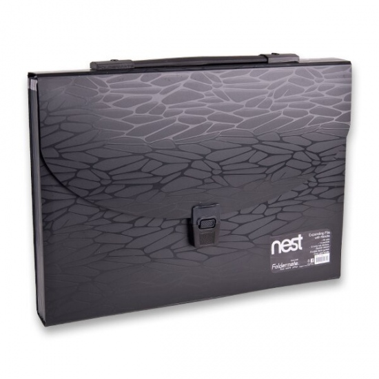 Aktovka na dokumenty FolderMate Nest černá