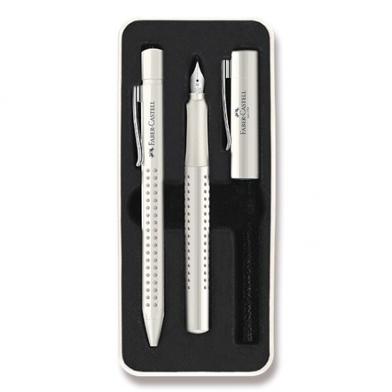 Levně Sada Faber-Castell Grip Edition bílá