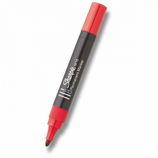Permanentní popisovač Sharpie Marker M15 červený