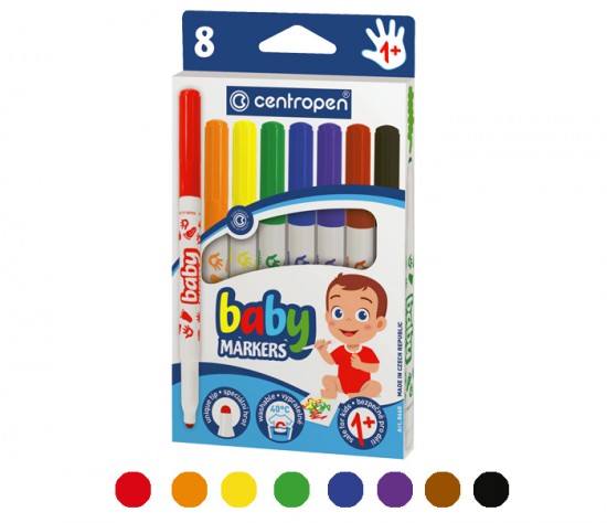 Levně Popisovač Centropen 8660/8 Baby Marker značkovač