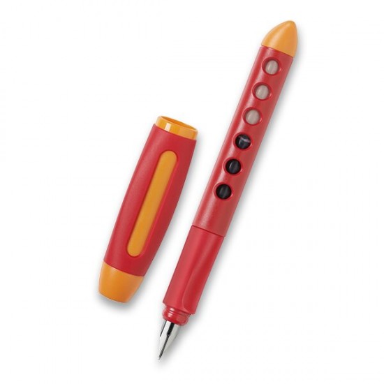 Levně Bombičkové pero Faber- Castell Scribolino pro leváky, výběr barev červená