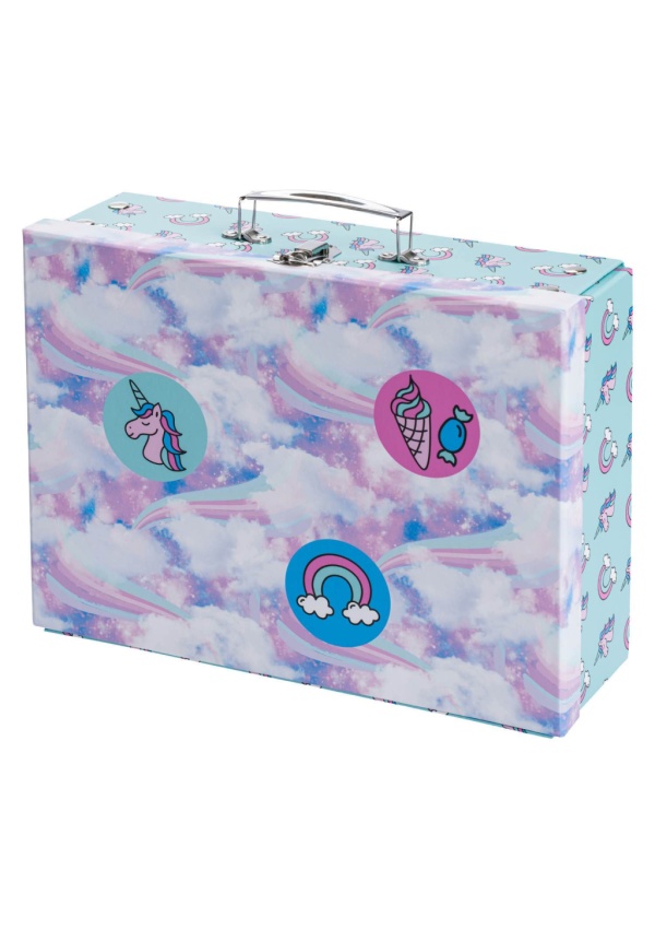 Baagl Skládací školní kufřík Nebe 