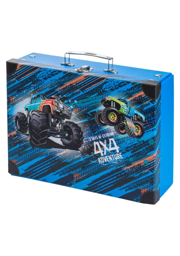 Baagl Skládací školní kufřík Truck