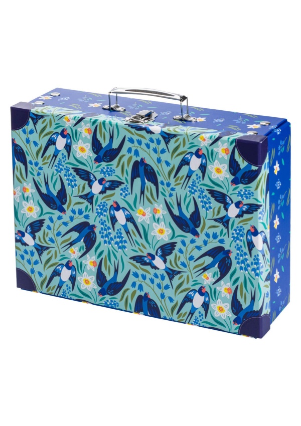 Baagl Skládací školní kufřík Vlaštovky