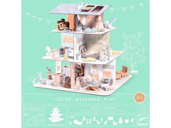 Djeco DIY Dům pro panenky