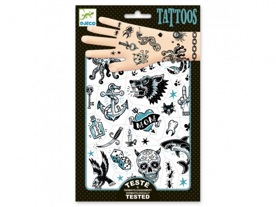 Djeco Tetování Temný svět