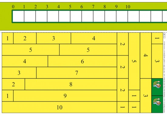 Papírové dopočítadlo 0-10 1-43