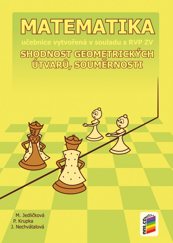 Matematika - Shodnost geometrických útvarů, souměrnosti (učebnice) 7-22
