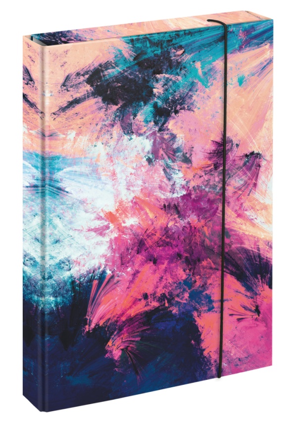 Baagl Desky na školní sešity A4 Jumbo Abstract