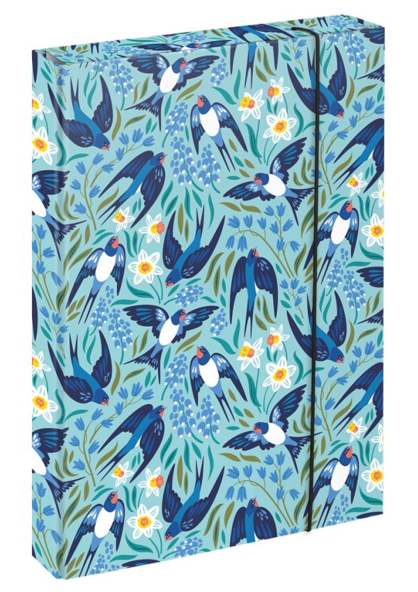 Baagl Desky na školní sešity A4 Jumbo Vlaštovky