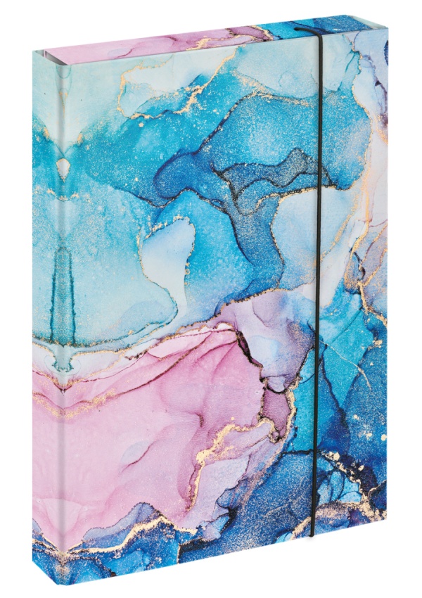 Baagl Desky na školní sešity A4 Jumbo Marble