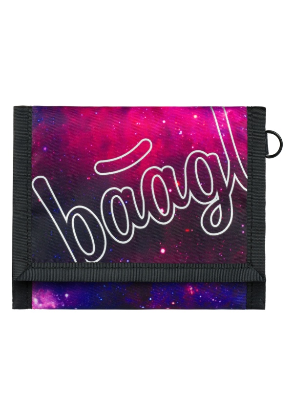 Baagl Peněženka Galaxy fialová