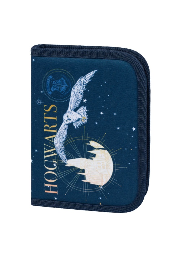 Baagl Školní penál klasik dvě chlopně Harry Potter Bradavice