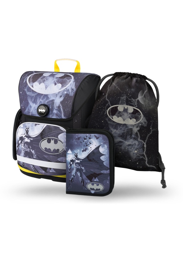 Baagl 3 SET Ergo Batman Storm: aktovka, penál, sáček