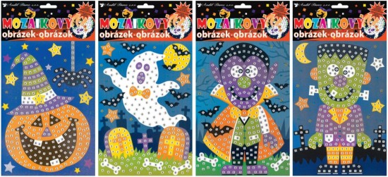 Mozaika Halloween 23x16 cm