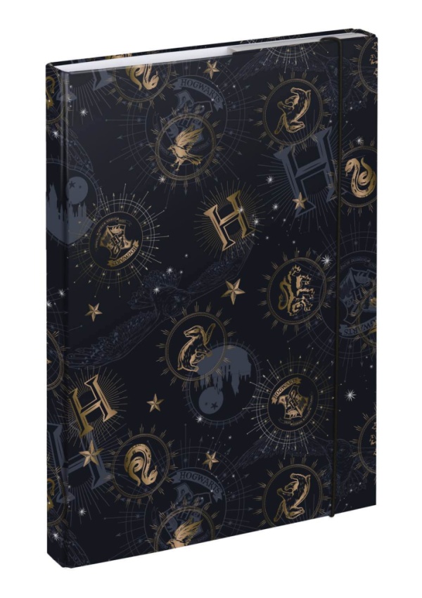 Baagl Desky na školní sešity A4 Harry Potter Bradavice