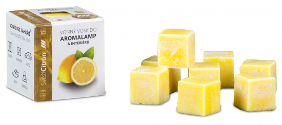 Vonný vosk - Svěží citron 30 g, 8 kostiček