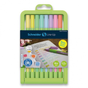 Liner Schneider Line-up sada, 8 ks, pastelové barvy